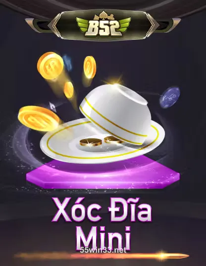 Hình ảnh b52 xoc dia mini portrait tại 55win33